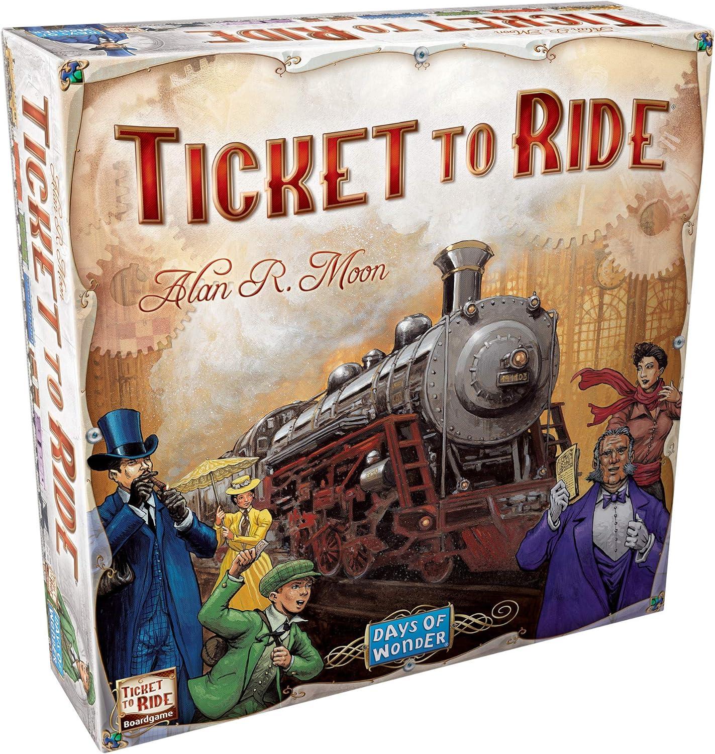 Ticket To Ride: A Surprising Strategy Game For All Ages... Versus Expected Fun!