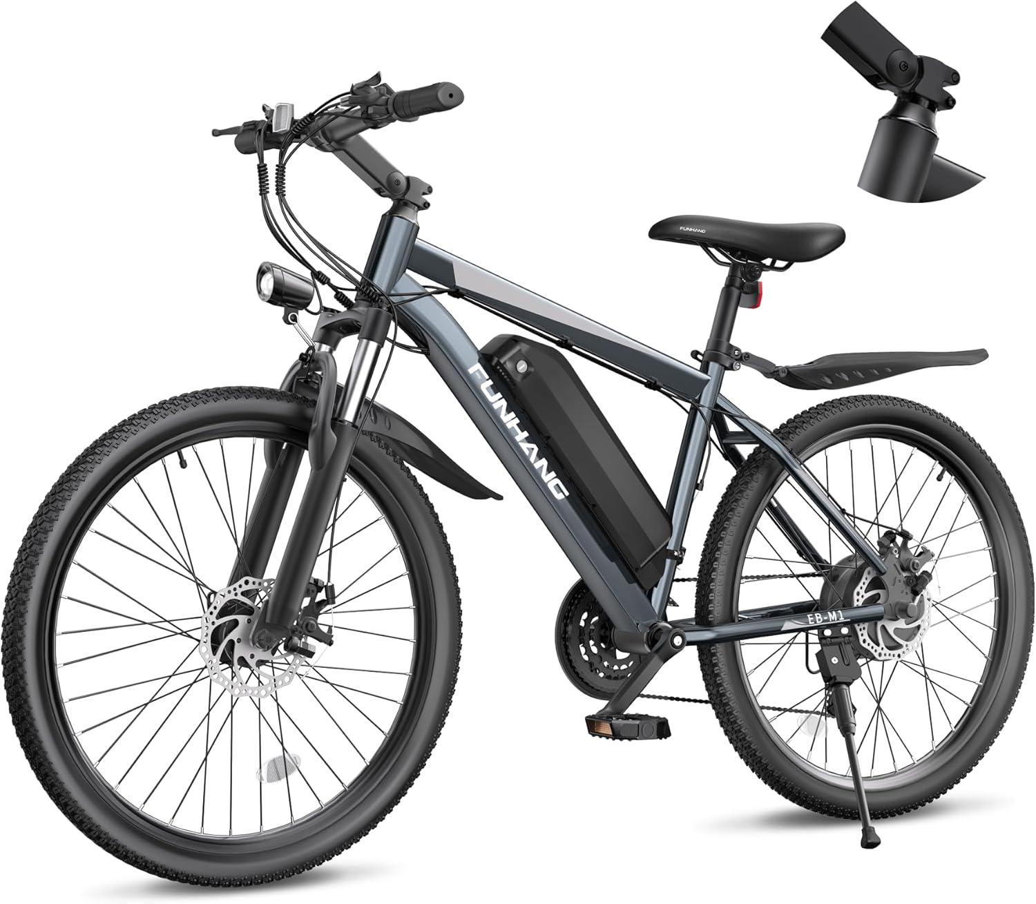 Electric Bike Showdown: Tested 1000W Peak, 50-Mile Range Mountain Bike