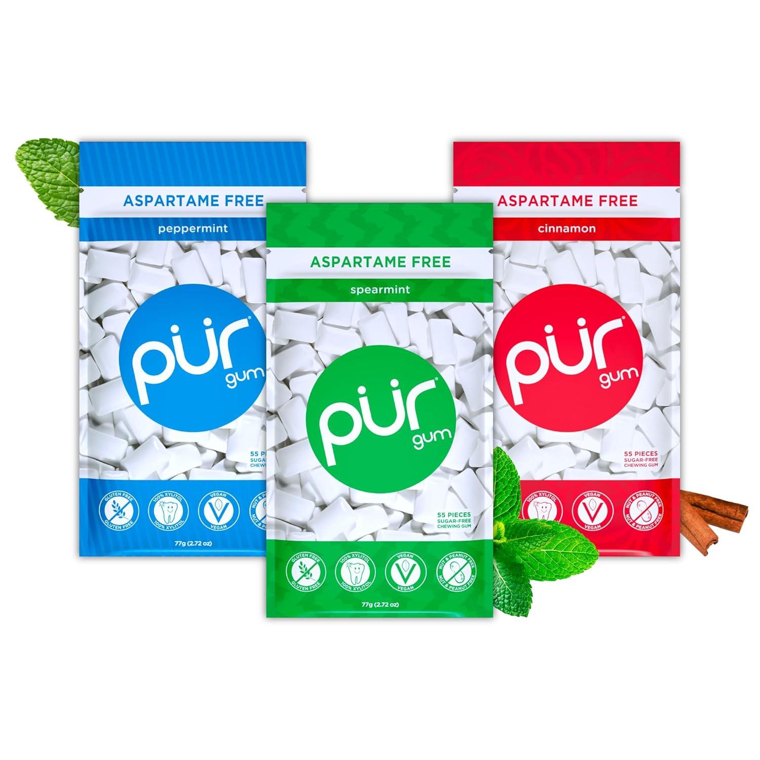Surprising Pur Gum Showdown: Xylitol Versus Aspartame...See Which Wins!