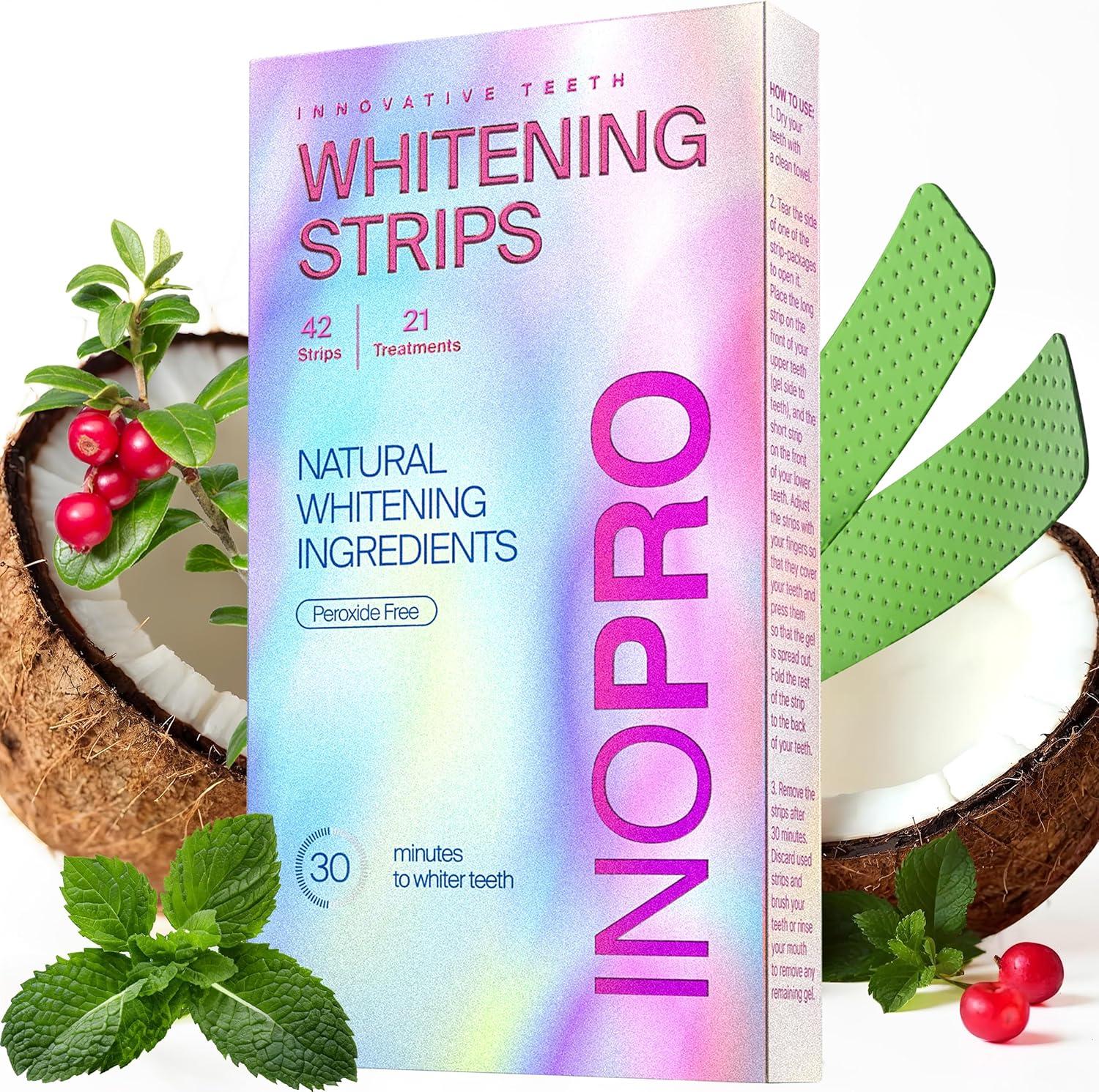 Whitening Strips Versus – Tested Green Strips Deep Stains... Safe Too!