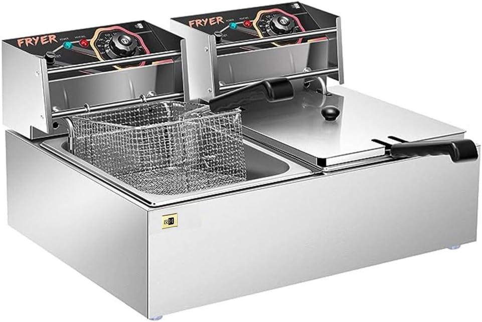 Vivohome VsCommercial Fryer: 2 Baskets, Overheat Protection Tested… Deal Or No Deal?