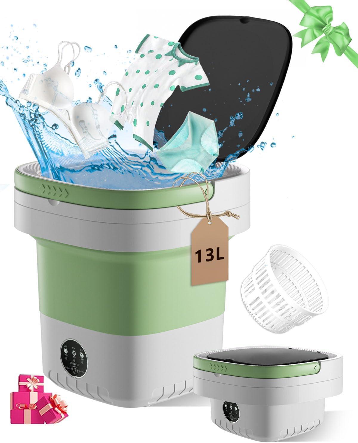 Surprising Versus Mini Washer: Foldable胜出的Cleaning Test... (39)