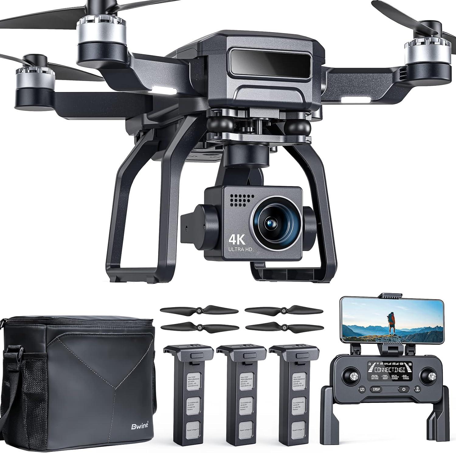 Hiturbo Drone: Tested Control, Stability, Compare Bwine F7 4K…