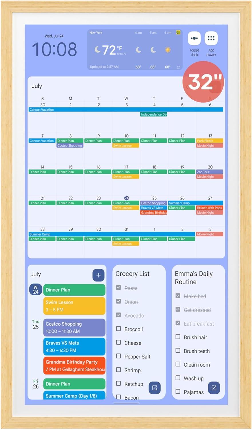 Samsung Tab A9+ vs Smart Calendar: A Showdown