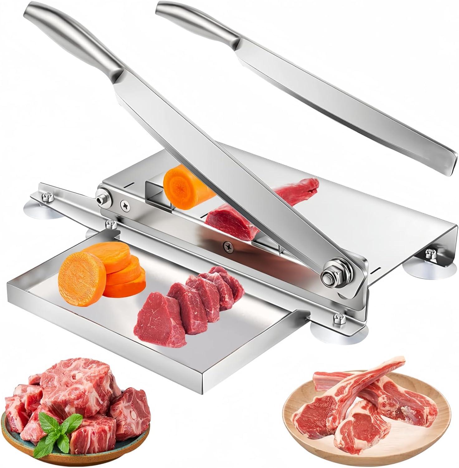 Stainless steel blades vs testedEase at home slicing meet showdown
