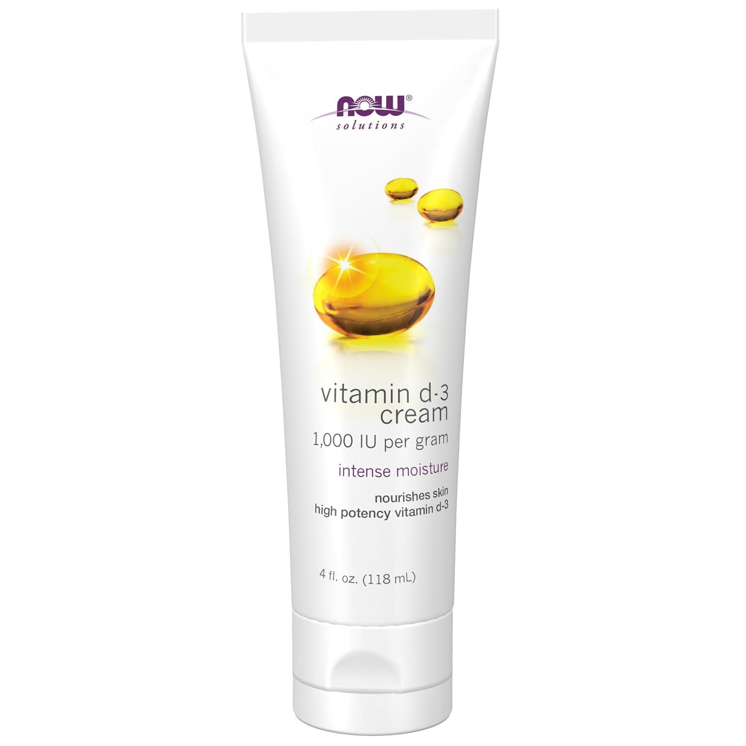 Vitamin D Cream Tested VersusNOW Solutions: High-Potency, Surprising Moisture