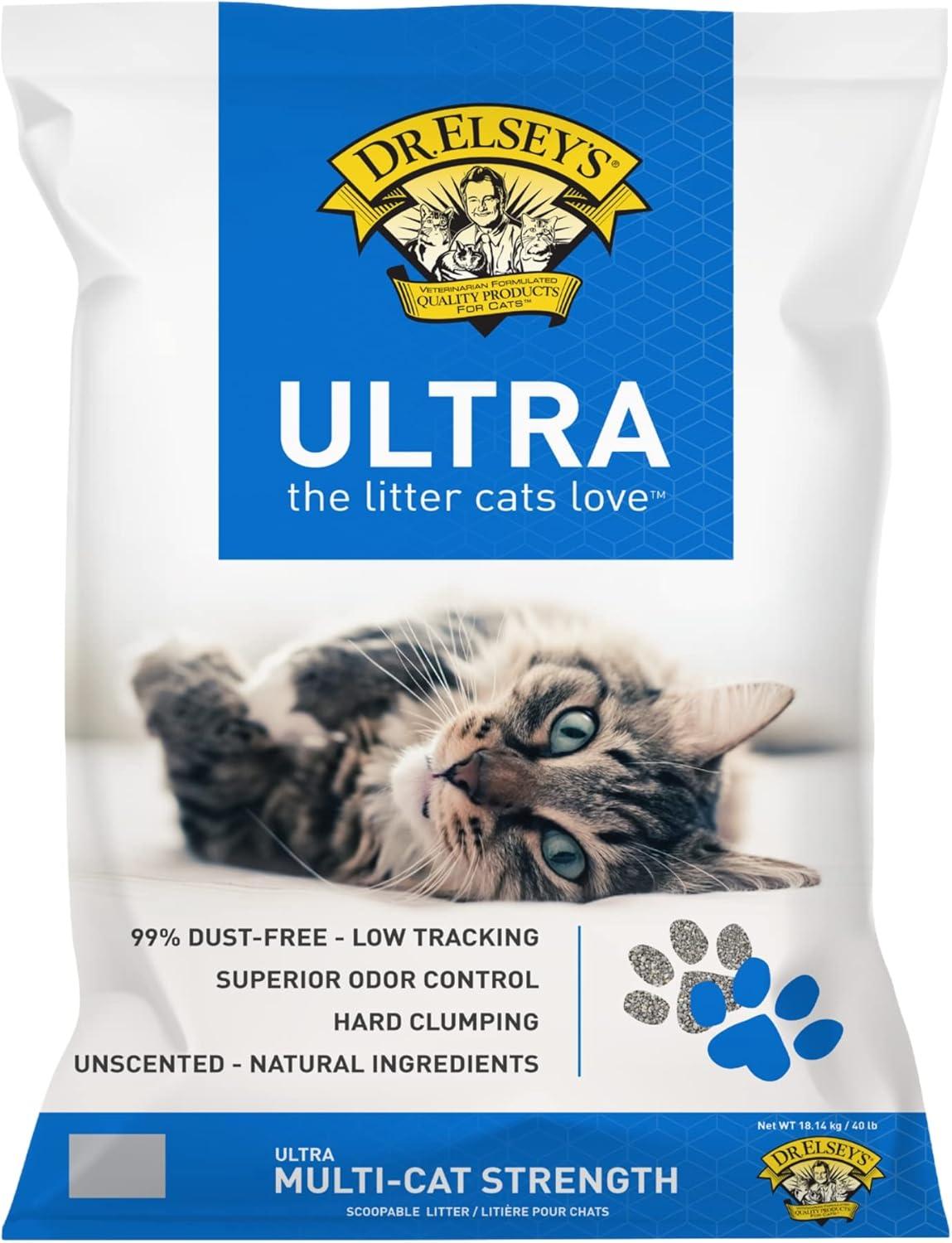 Dr. Elsey's Clumping vs. Surprising Unscented Litter Showdown