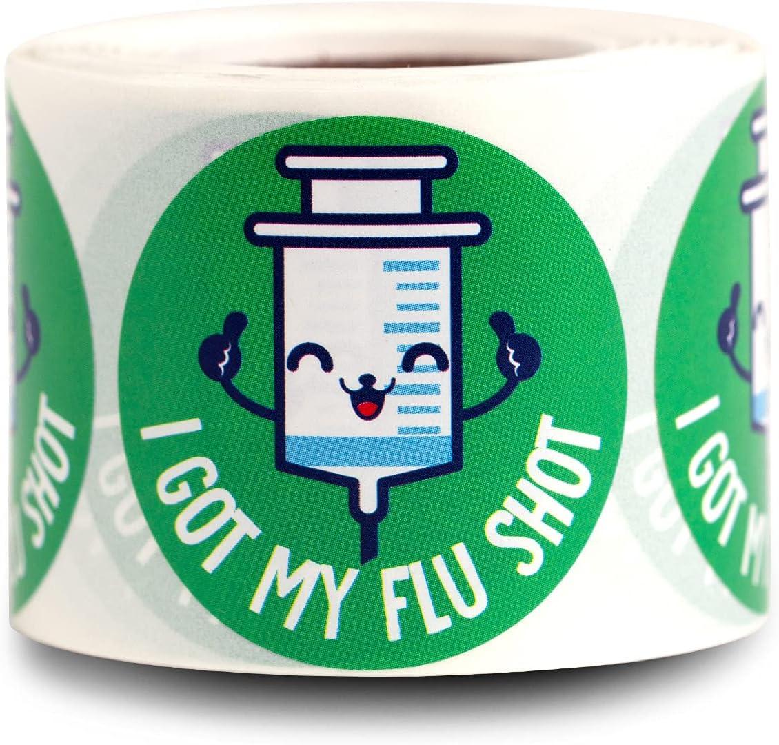 Got Flu Stickers? Tested Versus Badges... Surprising Clinics Love!
