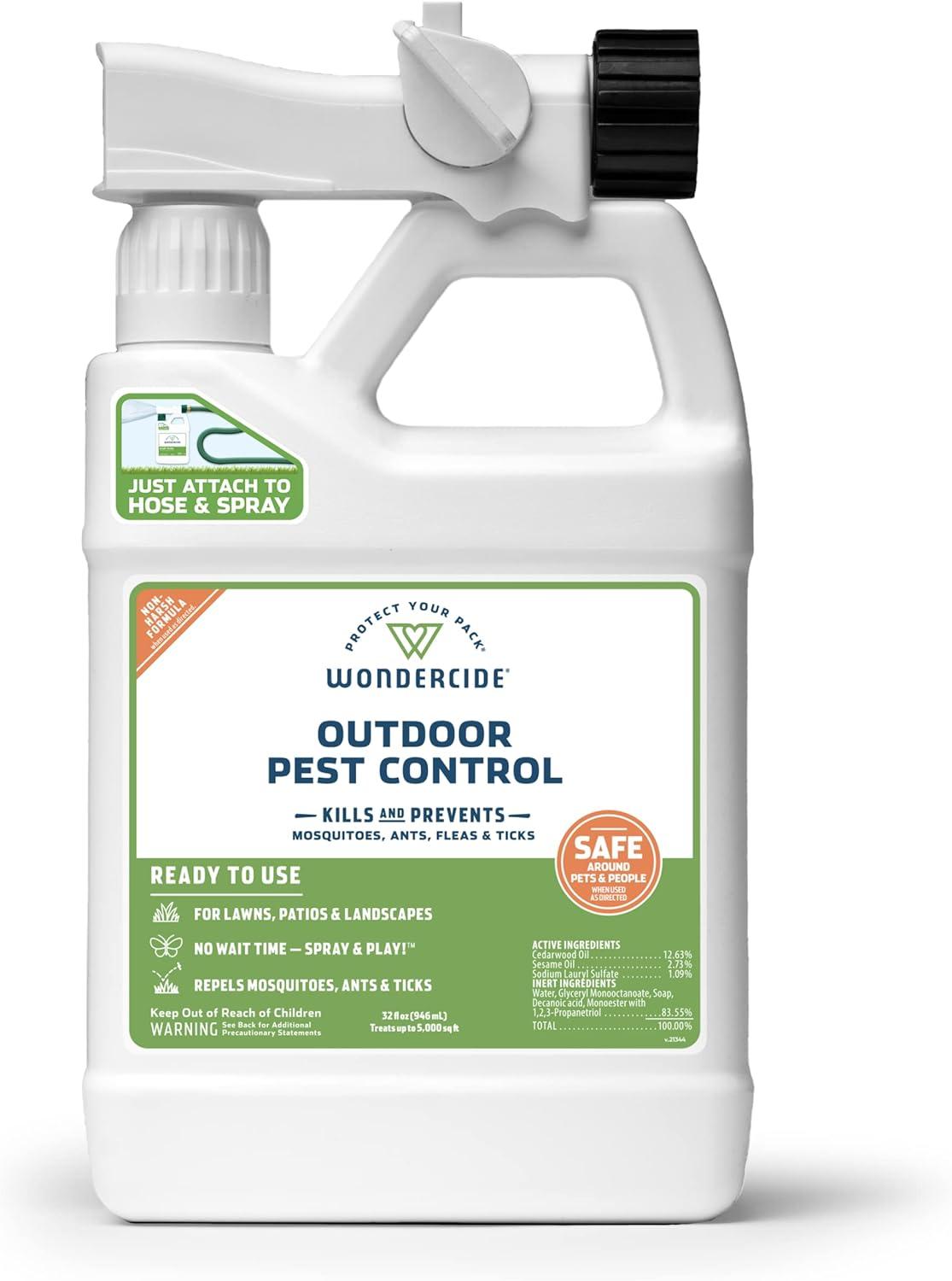 Natural oils vs. tested effectiveness... Wondercide vs. seasonal pest battle.Safe, surprising repel
