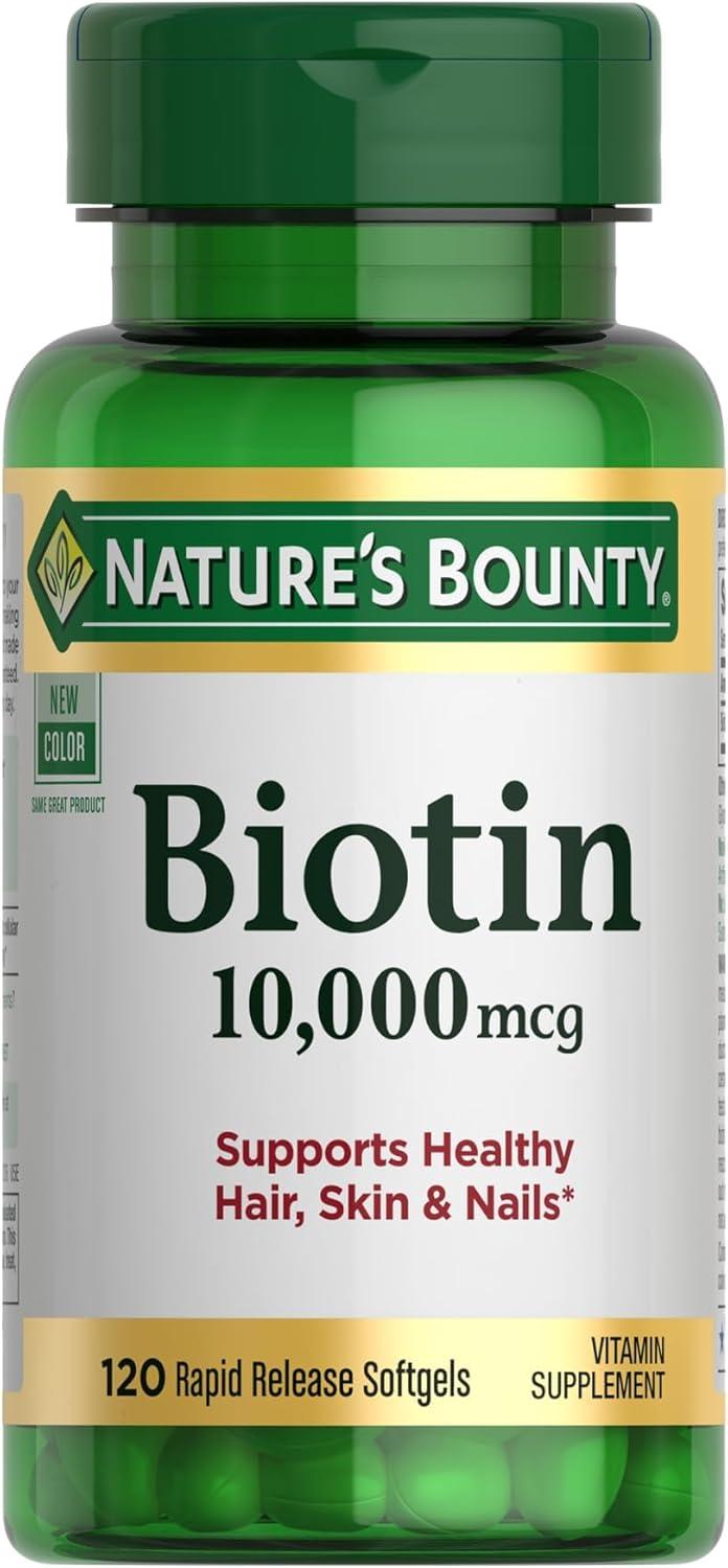 Nature's Bounty Hair, Skin, Nails Versus Biotin: TestedBeauty Showdown...だから選ぶ? (40chars)